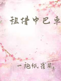 租借中巴车价格