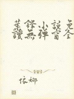 叶锋小说免费阅读无弹窗全文
