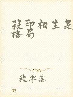 杀印相生是什么格局