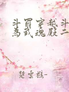 斗罗穿越斗罗成为武魂殿二小姐