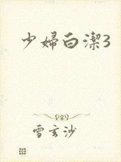 少妇白洁3