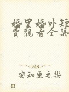 婚里婚外短剧免费观看全集完整