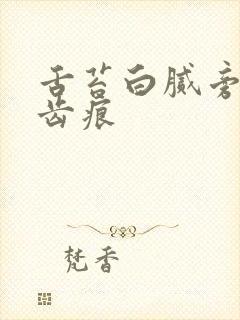 舌苔白腻旁边有齿痕