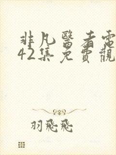 非凡医者电视剧42集免费观看