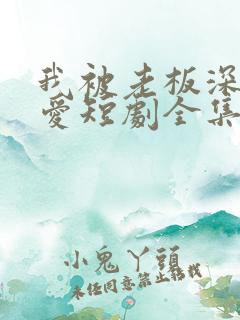 我被老板深深溺爱短剧全集