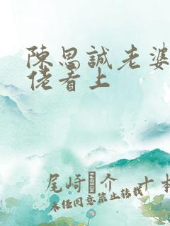 陈思诚老婆被大佬看上