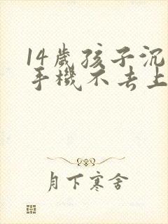 14岁孩子沉迷手机不去上学