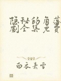 隐秘的角落电视剧全集免费观看完整版