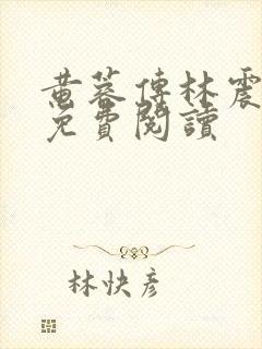 黄蓉传林震小说免费阅读