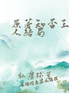 原著知否王老夫人结局