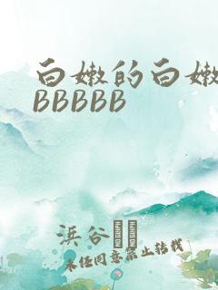 白嫩的白嫩的BBBBBB