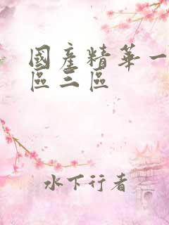 国产精华一区二区三区