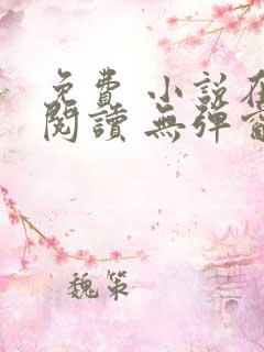 免费 小说在线阅读 无弹窗 网址