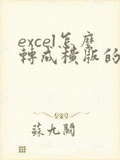 excel怎么转成横版的pdf