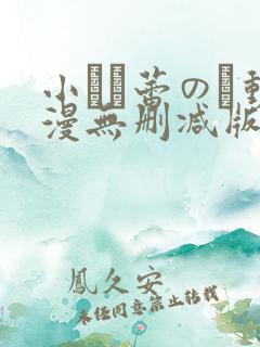 小さな蕾のそ动漫无删减版
