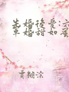 先婚后爱:六零军婚甜如蜜免费阅读全文