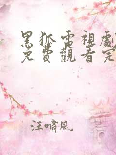 黑狐电视剧全集免费观看完整版高清