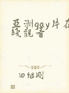 亚洲gay片在线观看