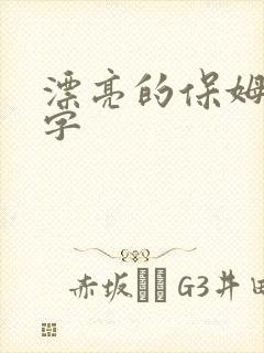 漂亮的保姆4中字