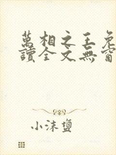 万相之王免费阅读全文无窗口