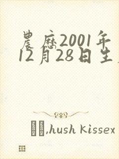 农历2001年12月28日生辰八字