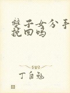 双子女分手后能挽回吗