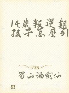 14岁叛逆期的孩子怎么引导