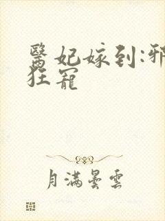 医妃嫁到:邪王狂宠