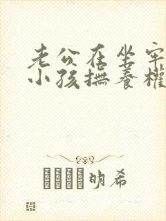 老公在坐牢离婚小孩抚养权怎么判
