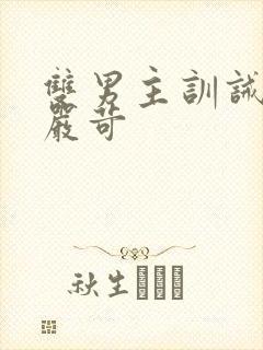 双男主训诫文/严苛