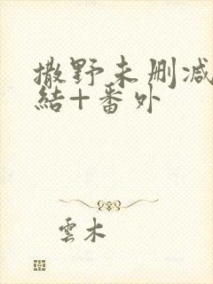 撒野未删减版完结+番外