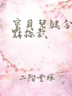 宝贝儿腿分的大点总裁