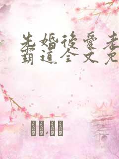先婚后爱老公太霸道全文免费阅读全文