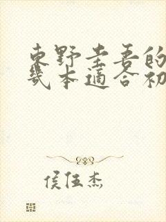 东野圭吾的书哪几本适合初中生看