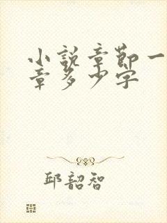 小说章节一般一章多少字