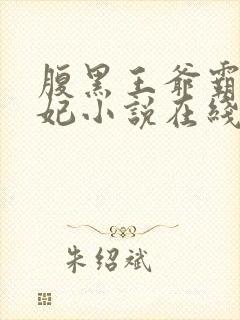 腹黑王爷霸道王妃小说在线阅读