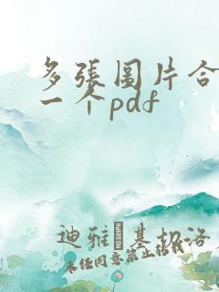 多张图片合并为一个pdf