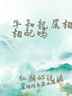 牛和龙属相婚姻相配吗