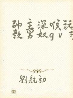 帅主深喉玩奴调教男奴gⅴ视频