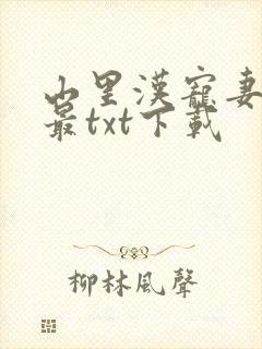 山里汉宠妻无度最txt下载