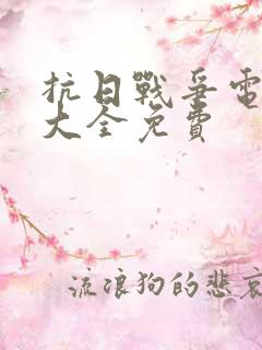 抗日战争电视剧大全免费