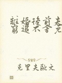 离婚后前夫对我穷追不舍免费阅读