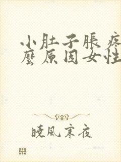 小肚子胀疼是什么原因女性不来月经