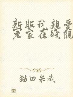 新版我亲爱的小冤家在线观看