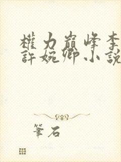 权力巅峰李正安许婉卿小说