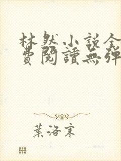 林然小说全文免费阅读无弹窗