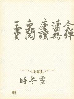 王东唐潇全文免费阅读无弹窗小说