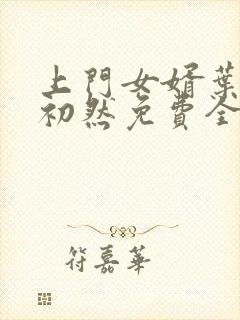 上门女婿叶辰萧初然免费全文阅读