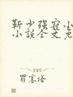 靳少强宠小逃妻小说全文免费阅读