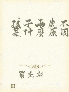 孩子两岁不说话是什么原因造成的